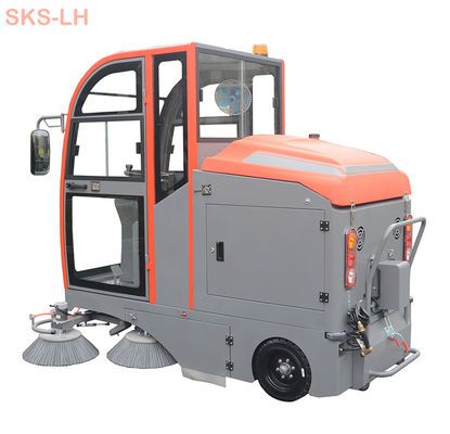 качество  Wholesale Hotels SKS-LH S9 Machine Clean Industrial Road Sweeper Electric Car Ride On Floor Sweeper завод